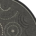 thumbnail image 2 of Safavieh Courtyard Tapis Intérieur Extérieur Noir - Rond 7 Pieds10 Pouces, 2 of 4