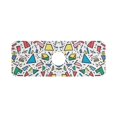 thumbnail image 7 of Yayeee Faucet Mat for Kitchen Sink 14.7" Diatomite Long Splash Guard Pad, Blue Triangles, 7 of 7