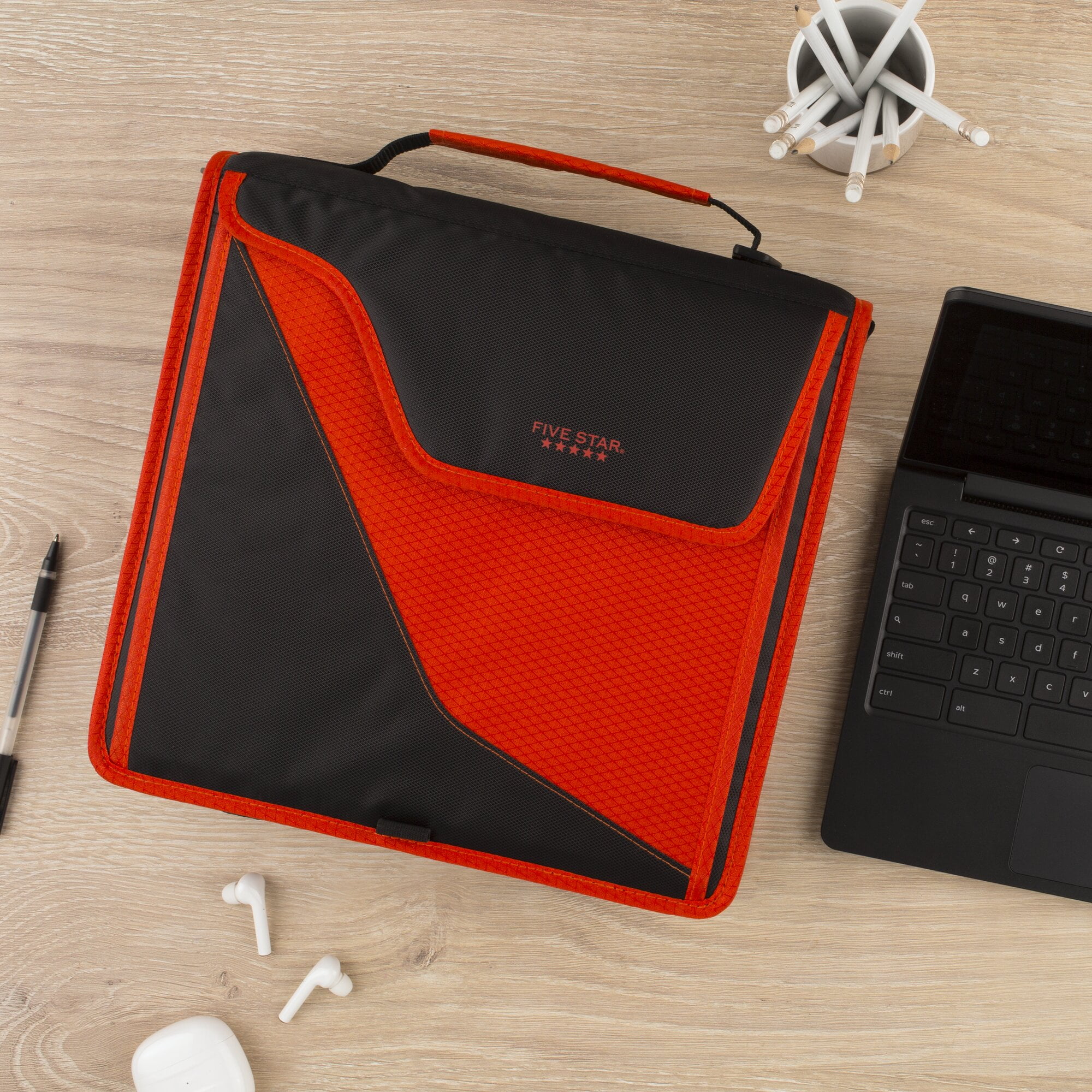 Five Star - Brandclub - Five Star 3 Sewn Zipper Binder Plus