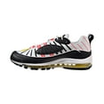 thumbnail image 4 of Nike Air Max 98 Men's Shoes Black-White-Chrome Yellow-Bright Crimson 640744-016, 4 of 6