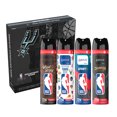 thumbnail image 2 of Above NBA – San Antonio Spurs Deodorant Gift Set - A Giftable Set for Spurs Fans, Antiperspirant Spray, 4 Signature Scents, 72h Protection, Dry Spray, No Stains, 5.07 oz, Pack of 4, 2 of 10