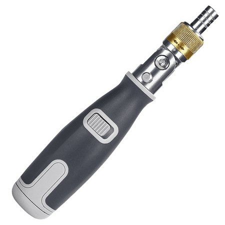 

10 in 1 Ratchet Screwdriver S2 Alloy Steel 190X30mm Multi-Angle Screwdriver Professional Portable Hand Tools (Grey)