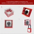 thumbnail image 5 of Push Button Switch Protector Waterproof Transparent Emergency Stop Button Switch Cover Guard for Industry, 5 of 5