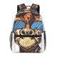thumbnail image 1 of Balery American Giraffe Style Mochila Escolar Impresa, Mochila Ligera para Viajes Casual, Mochila Duradera y Cómoda Multifuncional, Mochila para Laptop-One Size, 1 of 5