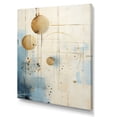 thumbnail image 2 of Designart "Grunge Collage In Astrological Minimalism II" Astrology Wall Art Prints, 2 of 7