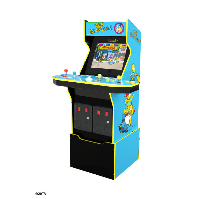 Arcade1Up Classic Game Cabinet Machine - The Simpsons Arcade with