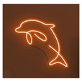 thumbnail image 1 of Letrero De Neón LED Delfín Para Pared, Ideal Para Niños, Habitaciones Con Animales Marinos, Acuarios, Decoración Para Casas Playa, 42cm, 1 of 2