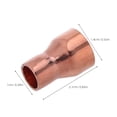 thumbnail image 2 of MERRYHAPY 5Ud Adaptador De Para De Con Compatible Amplia En Hvac, 2 of 6