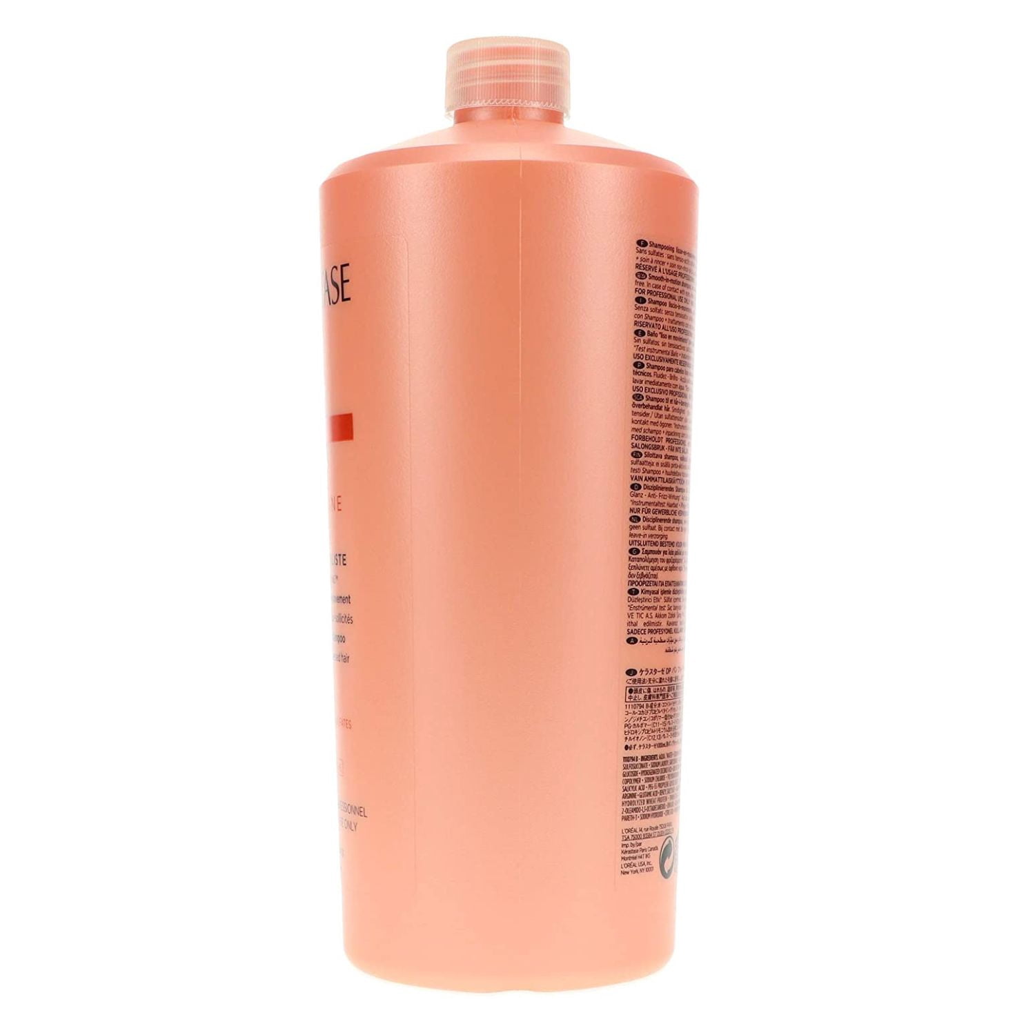 Kerastase Discipline Bain Fluidealiste No Sulfate Smooth-in-Motion Shampoo for Unruly Hair 34 oz