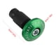thumbnail image 4 of Tapones deslizantes para manillar de motocicleta de 22 mm y 7/8 pulgadas, color verde, para carreras, ATV, todoterreno, 4 of 10