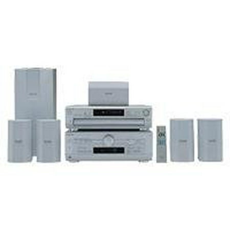Panasonic SC-HT290D - Home theater system - 600 Watt (total) - silver