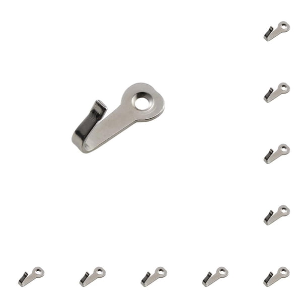 Gancho para llaves Speravity Níquel blanco 10 piezas