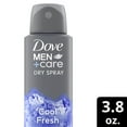 thumbnail image 3 of Dove Men+Care Long Lasting Antiperspirant Deodorant Dry Spray, Cool Fresh, 3.8 oz, 3 of 9