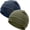 2pcs- Navy Blue, Army Green, variant on 97% Cotton Skull Cap Beanies for Men Women, Breathable Helmet Liner Sleep Hat