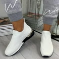 thumbnail image 5 of LEEYNEER Women‘s Slip On Fashion Sneaker  Slip on Shoes for Women Loafers Comfort Casual Low Top Sneakers, 5 of 7
