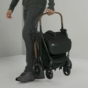 Jeep Altitude Compact Travel Stroller by Delta Children – Greenguard Gold Certified, Easy One Hand Fold, Lightweight, Extendable Canopy with Peek-a-Boo Window, 4 Wheel Suspension, Black