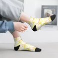 thumbnail image 5 of Bingfone Lemon Potatoes Design Patterned Men's Women's Casual Cotton Socks, 5 of 5