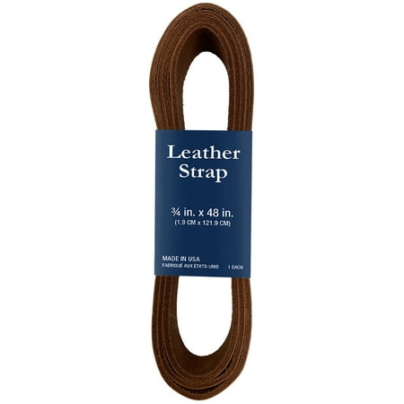 UPC: 0870192014839 | Realeather(R) Crafts Leather Strap 3/4 X48 -Dark Acorn