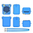 thumbnail image 4 of Methold Funda de sílice a medida con estilo de vestido Bitzee Interactive Fácil Sílice de primera calidad con elegante portabilidad Videojuegos y accesorios Azul, 4 of 6