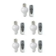 thumbnail image 2 of Langgg Wireless Lamp Base Portable Detachable Remote Control E27 Adjustable Holder Household Switch Socket Lighting Part Shown as Picture 5Set, 2 of 6
