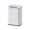 White, variant on Stainless Steel Office Trash Can 6.6 Gallon Sensor Garbage Bin Rectangular Automatic Touch Free Waste Bin for Hotel and Living Room(White), 2AA