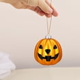 thumbnail image 3 of Desheus 12Pcs Fall Mini Pumpkin Balls Hanging Thanksgiving Pumpkin Ornament Halloween Christmas Tree Decoration Farmhouse Home Party Decor, 3 of 8