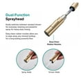 thumbnail image 4 of Brushed Gold Pull Out Kitchen Faucets 360 Rotation Kitchen Mixer Tap Single Lever Mixer Tap Kitchen Sink Cold Hot Water Tap ,Effortless Installation, 4 of 7