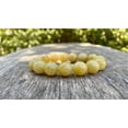 thumbnail image 2 of Natural Heliodor 12mm Round Shape Smooth Cut Beads Stretchable Bracelet for Men & Women., 2 of 3