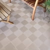 BlockTile Deck and Patio Flooring Interlocking Perforated Tiles, Set of 30