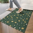 thumbnail image 4 of Green Sun Moon Star Planet Cloud Pattern Door Rugs,Washable Non Slip Door Mats Indoor,Decorative Door Mats,Entry Mat Indoor for Entrance,Bedroom,Kitchen,Bathroom,17"x30", 4 of 6
