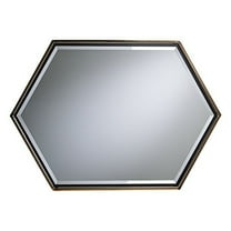 Holly & Martin Whexis Wall Mirror in Champagne Gold
