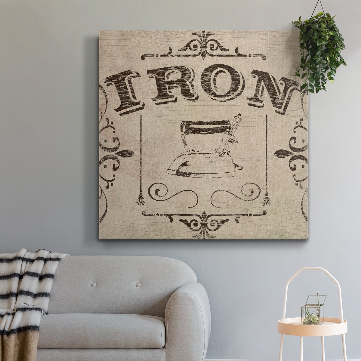 Wexford Home Custom Adagio V-Premium Gallery Wrapped Canvas, 24" x 24" - Ready to Hang