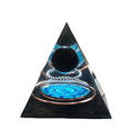 thumbnail image 1 of AVEKI Orgone Pyramide Obsidienne Boule Cadeau Nubien Orgone Pyramide pour Succès Guérison Cristaux Pyramide Guérison Pierre Protection Reiki D01, 1 of 4