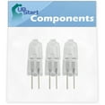 thumbnail image 1 of 3-Pack WP4452164 Oven Light Bulb Replacement for KitchenAid KEBC276KBL04 Oven - Compatible with KitchenAid WP4452164 Light Bulb, 1 of 3