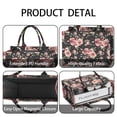 thumbnail image 4 of Large Capacity Tote Bag,Pioneer Flower Floral Print Pattern Handbag Fashion Luxury Tote Bag,15.7"x13"x 5.1" Inches,Laptop Compatible, 4 of 6