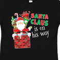 thumbnail image 4 of Inktastic Santa Claus is on His Way Christmas Boys or Girls Toddler T-Shirt, 4 of 5