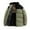 Army Green, variant on Aueoeo Men Puffer Jacket Winter Coats Water Resistanted Long Sleeve Zip Up Lightweight Quilted Down Jackets on Clearance
