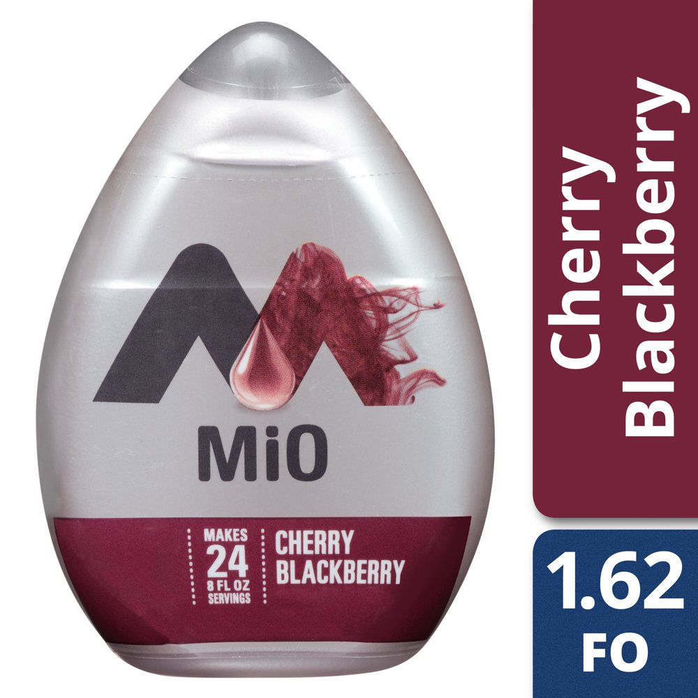 MiO Cherry Blackberry Liquid Water Enhancer , Caffeine Free, 1.62 fl oz