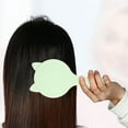 thumbnail image 5 of Unique Bargains 1pc Women Cat's Ears Airbag Hair Comb for Straight Curly Thick Wet Hair Green ABS TPR, 5 of 6