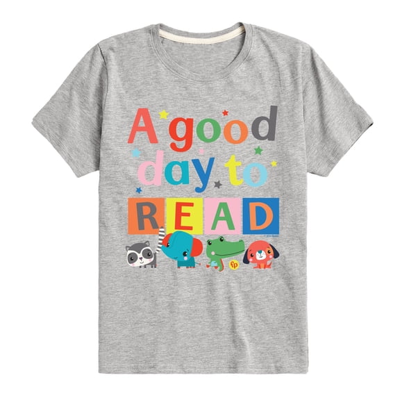 Fisher Price - A Good Day To Read - Youth Short Sleeve T-shirt