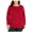 Red - darkred, variant on INC International Concepts Women’s Long-Sleeve Asymmetrical-Twist Top (Black, 3X)