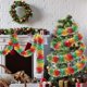 thumbnail image 4 of mfyjkho Guirnalda navideña de 4,9 m, serpentinas gruesas y finas, guirnalda de papel de aluminio para árbol de Navidad, decoración de interiores, 1 paquete, 4 of 7