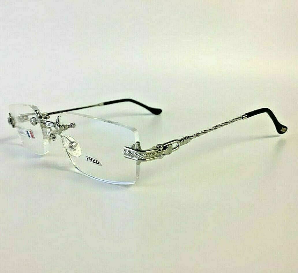 Fred Lunettes Caravelle Rope Frame Rimless Eyeglasses ...