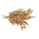 thumbnail image 2 of 100 colgantes de metal con forma de hoja y pluma en 3D para bisutería DIY, color dorado, 2 of 9