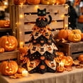 thumbnail image 3 of DIY Halloween Quilted Fabric Tree Kit, 3D Padded Sewing Craft Project, Seasonal Mantel Shelf Decor, Halloween Home Decor, Handmade Holiday Gift for Crafters, 3 of 3