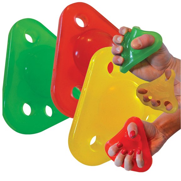 Power-Web Flex-Grip - Lvl 1 Yellow Hand, Finger & Forearm Exerciser - Latex Free