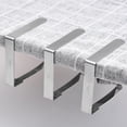 thumbnail image 3 of 8cm x 10 Pièces Nappe Clips Ensemble de 10 Clips de Nappe en Acier Inoxydable Anti-Glisse, 3 of 5