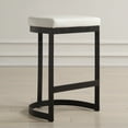 thumbnail image 2 of Uttermost Ivanna White Counter Stool, 2 of 10