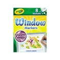 Crayola Crystal Effects Window Marker Set, 8Colors