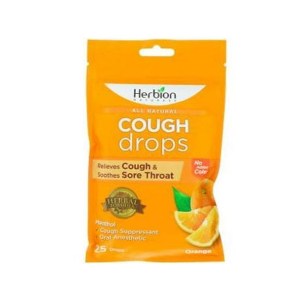 Orange Cough Drops 5/25 CT
